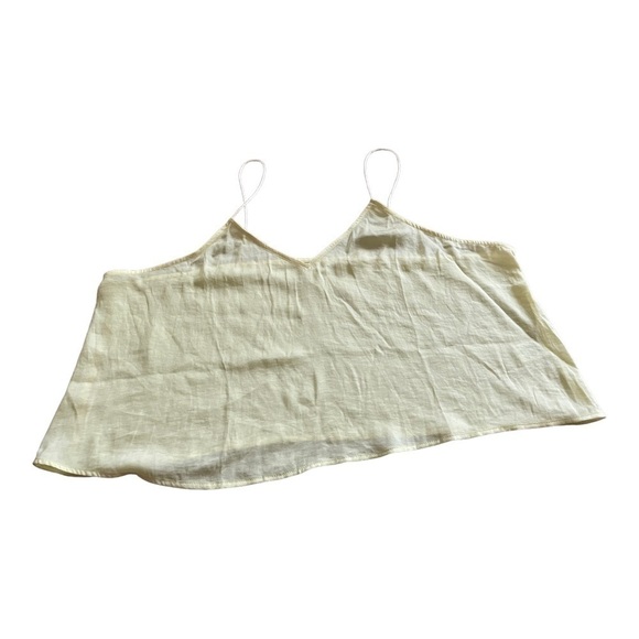 BP light yellow lightweight spaghetti strap cami - Picture 4 of 16